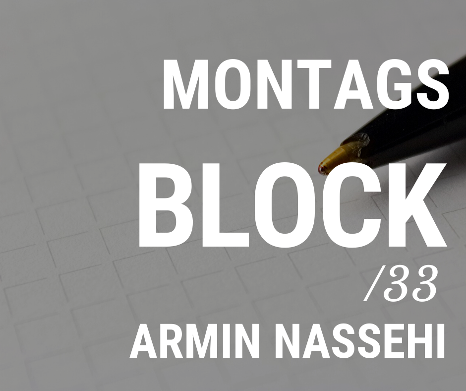 Read more about the article MONTAGSBLOCK /33