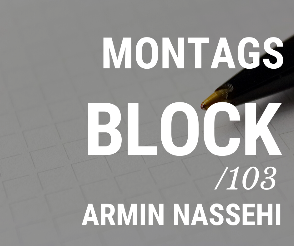 Read more about the article Montagsblock /103