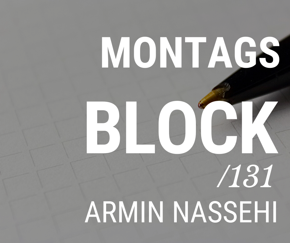 Read more about the article Montagsblock /131