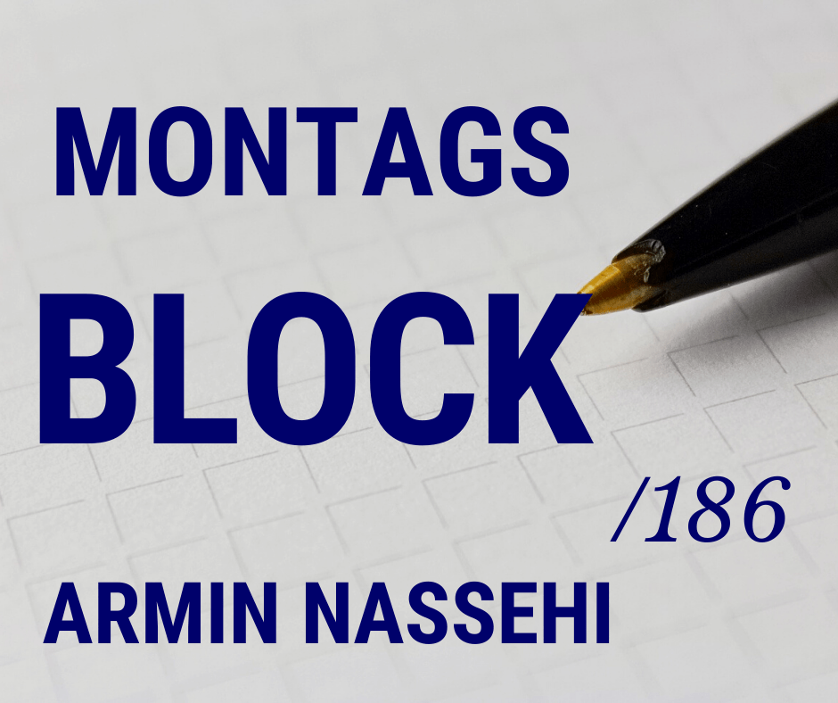 Read more about the article Montagsblock /186