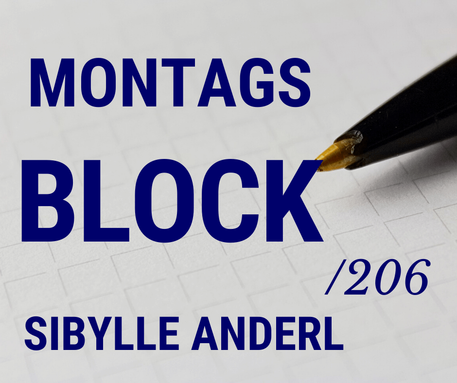 Read more about the article Montagsblock /206