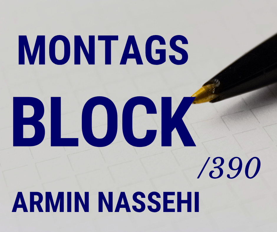 Mehr über den Artikel erfahren Montagsblock /390